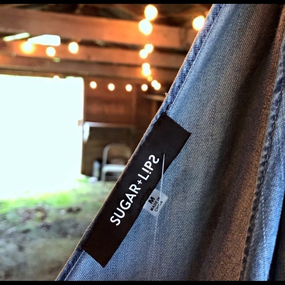 SUGAR LIPS, Jean Tank w/black rickrack - Picture 9 of 10